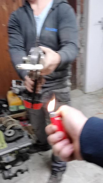 How a Lighter Explosion Caught This Reaction