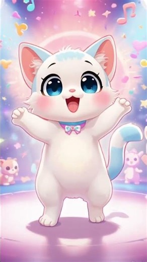 Funny Dancing Cat Cartoon 😹 | Cute Animated Cat Dance Video for Kids & Cat Lovers #dancingcat #cat