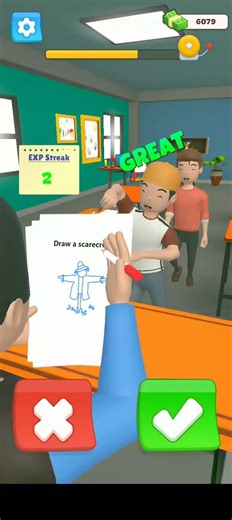 Draw Challenge in Students 🧑‍🏫📋