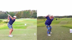The swing is different, but the power is the same. 💪 John Daly and his son at PNC Father/Son Challenge. | PGA TOUR Champions