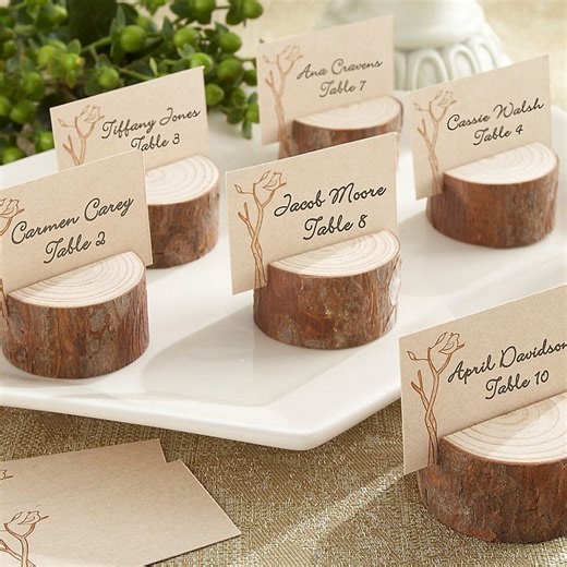 Place card ideas for wedding reception | Beachweddingtips.com