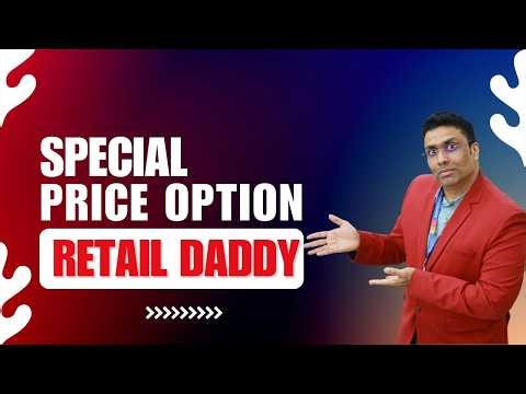 Special Price Option in Retail Daddy Billing Software