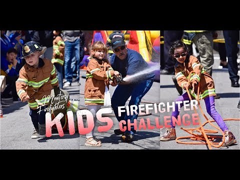 Monterey Firefighters' Kids Firefighter Challenge