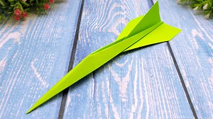 How to fold origami fighter plane - Handmade paper toy ideas - Paper fighter plane making tutorial #Crafts #Origami #PaperPlane | Mr. Creator