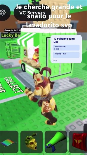 Je cherche grande et snailo pour le lavadorito #svp #trade #trade