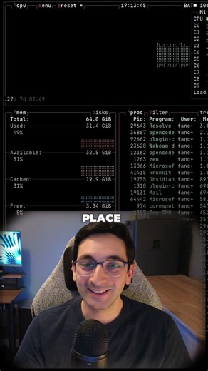 btop: A Better Way to Monitor Your System #btop #devops #cli #devopsengineering