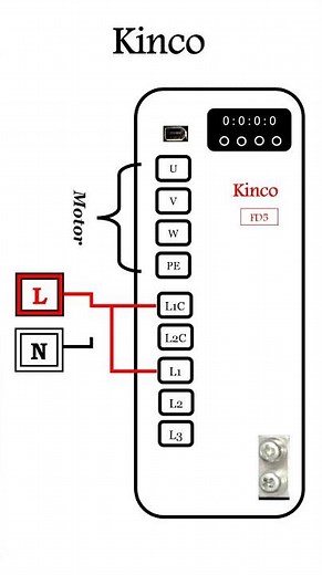 Kinco FD5 is a servo drive series #electrical #kinco #wiring