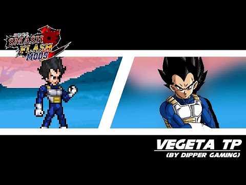 SSF2 Mods Showcase: Vegeta TP (by Dipper Gaming)