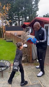 Looks like we have another boxer in the family | Frank Bruno MBE
