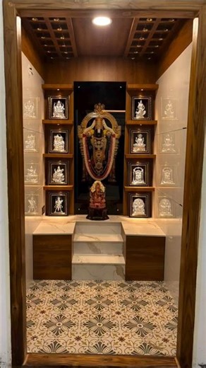 mandir design door #slidingdoor #glassdivider #homedecor #interiordesign