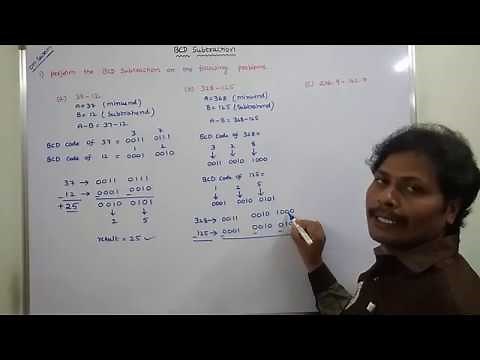 PART-3: BCD SUBTRACTION | BINARY CODED DECIMAL SUBTRACTION | SUBTRACTION IN BCD | DLD | STLD |