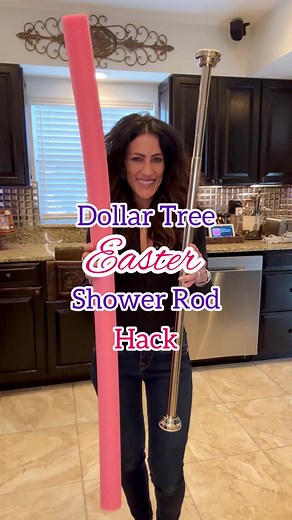 Easter Dollar Tree Shower Rock Hack DIY | Easy Easter Decor Ideas