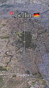 ✈️ Sobrevoo por Berlim – Entre a História e a Modernidade! #GoogleEarth #dicasviagem #viagem #Berlin