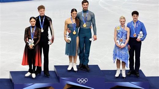 Controversy continues to swirl over French ice dancing duo who won gold in shocking upset