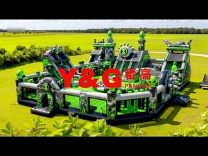 Alien Playground for Adults: The Ultimate Sci-Fi Inflatable Park Experience! 👽🔥