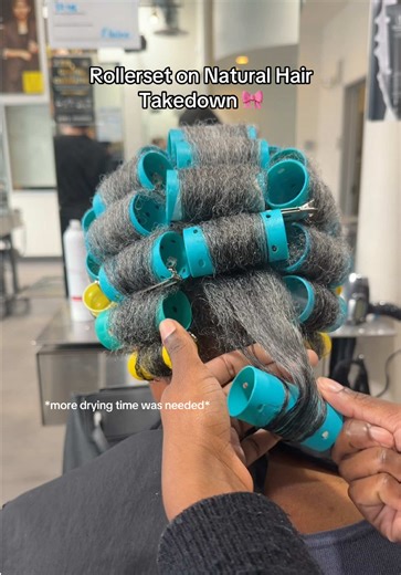 Roller Setting Natural Hair Results and Tips