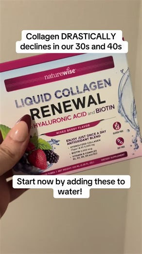 The earlier we start the better. This is collagen from the inside out! #health #beauty #personalcare #newyearnewme #tiktokshopcreatorpicks