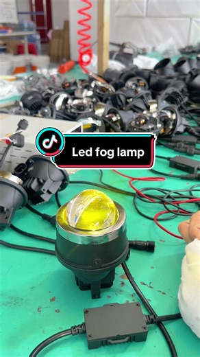 3 inch biled projector Tri color LED fog light#auto #toyota #a#ledcarlight #ledheadlight #foryourpage #ledautolight #ledcarlightfactory #ledprojector #biledprojector #ledheadlamp #foglamp #foglight