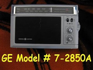 GE Model # 7-2850A