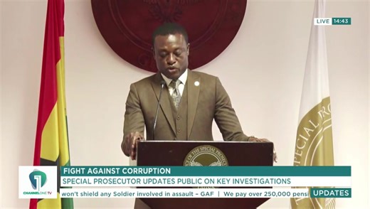 “Our review of the KPMG report has reinforced the decision to launch a full-scale investigation on three key grounds. The findings from the review raised more questions than they answered.” — Office of the Special Prosecutor at media briefing Watch live here: https://youtube.com/live/r6jStzMLxjQ?feature=share #ChannelOneNews | Citi TV