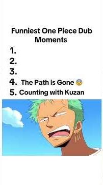 Funniest One Piece Dub Moments