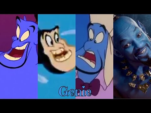 Genie (Aladdin) | Evolution In Movies & TV (1992 - 2019)
