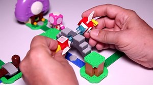 Unbox Lego Super Mario 71368 Toad's Treasure Hunt | Propeller Mario in Action