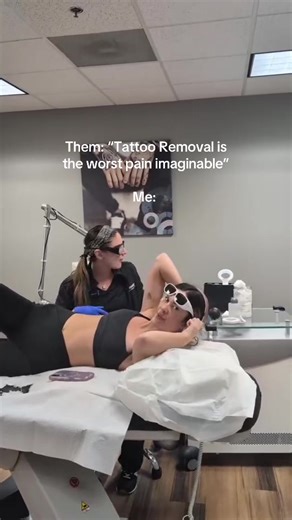 The internet had me SCARED! After I was done (I'm getting 3 tattoos removed), I turned to my friend and said “is it bad that i kinda LIKED it?!” I have to do it 11 more times so I'm thrilled that was my response 😂 My personal experience? Didn't hurt anymore than getting the tattoo, and I can definitely handle that. I'd recommend numbing cream, eating a hearty meal before, and staying hydrated :) they also use a picoway laser, which is super advanced and not like the ones from 20 years ago! Than