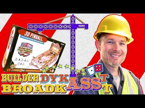 DykASSt Builder BroadkASSt ROKR Pinball Machine UNBOX | ASSEMBLY Part 1🧩