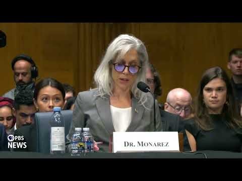 WATCH: Ousted CDC Director Monarez testifies on what led to her firing