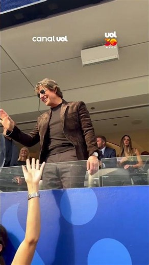 TOM CRUISE ESBANJA SIMPATIA AO LADO DE DAVID BECKHAM NA COPA DO MUNDO 2026