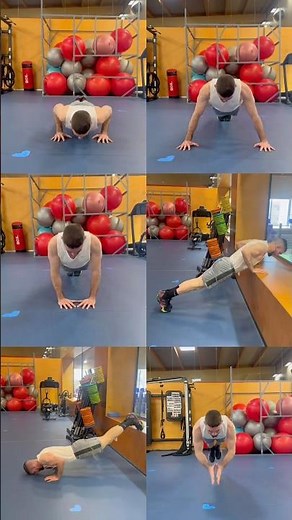🔥Rutina PECHO, TRÍCEPS y HOMBROS: 6 Variantes de flexiones💥