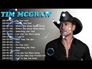 Greatest hits – Tim McGraw ｜ Top emotional country songs album complete playlist best