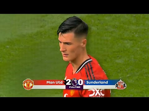 FULL HIGHLIGHT MAN UNITED VS SUNDERLAND !!! PREMIER LEAGUE 2025 | MOUNT & SESKO