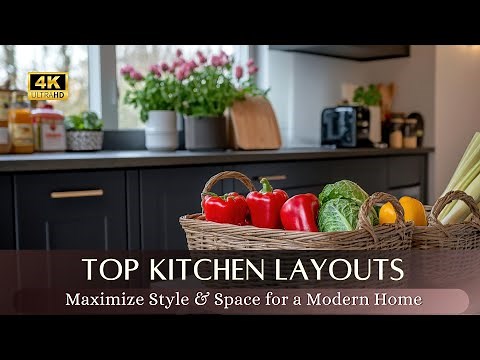 Top Kitchen Layouts That Maximize Style & Space: Must-Have Designs for a Modern Home