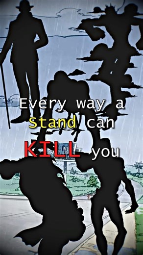 Every Way a Stand Can Kill You in JoJo’s Bizarre Adventure #jojo #anime #animeshorts #powerscaling