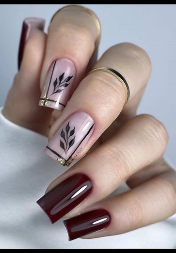 Autumn-Inspired Nail Art: Chic and Elegant Designs