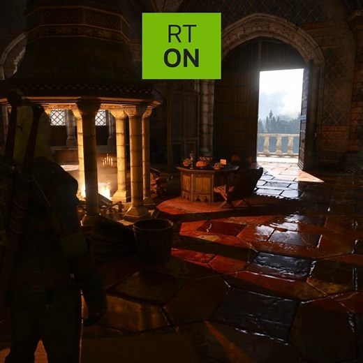 The Witcher 3 - Ray Tracing ON vs OFF
