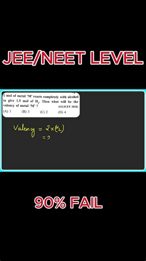 90% FAIL! 😱 Can you solve #jee #neet #shorts