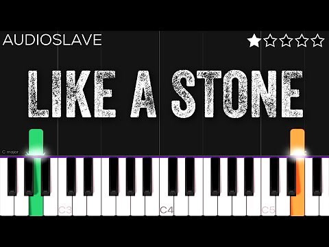 Audioslave - Like A Stone | EASY Piano Tutorial