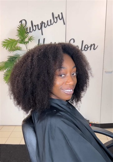 Afro Kinky Sew-In and Crochet Blend for Natural Texture
