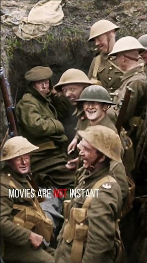 The photography team disturbed the soldiers' rest. "They Are No Longer Growing Old" (2018).《他们已不再变老》