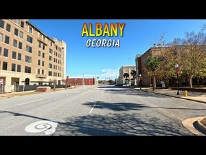 Albany Georgia Driving Through