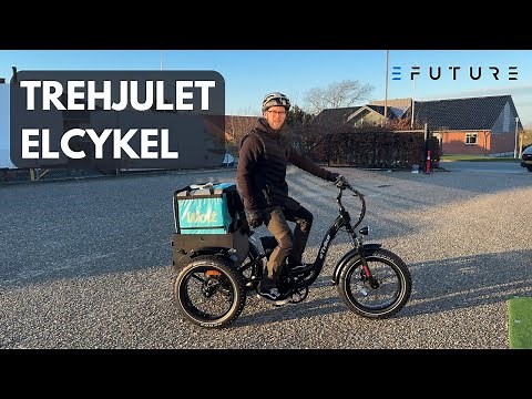 Trehjulet Elcykel - eTrike fra EFUTURE