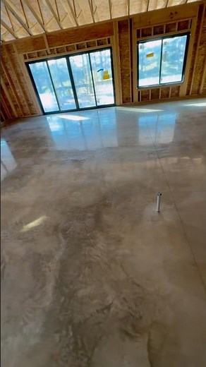 Class A 400 Grit Polished Concrete- New Home Build