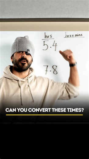 78K views · 1.1K reactions | Can You Convert These Times? 樂 #Time #Timeconversion #MyEdSpace #neildoesmaths #Mathstutor | Neil Does Maths | Facebook