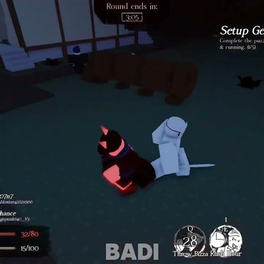 Lol|Forsaken|#forsaken #fnf #roblox #edit #noli #roblox