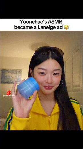 Yoonchae’s night cream😂 #trending #katseye #yoonchae #fypシ゚viral #viralshorts #lara #eyekons #funny