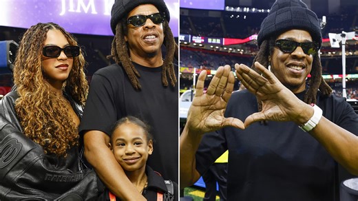 78K views · 339 reactions | For the 2025 Super Bowl on Feb. 9 at Caesars Superdome, Jay-Z enjoyed a father-daughter outing with his and Beyoncé’s daughters Blue Ivy Carter and Rumi Carter. | E! News | Facebook