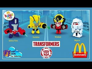 2018 McDonald's Transformers Happy Meal Toys (complete set) | fastfoodTOYcollection